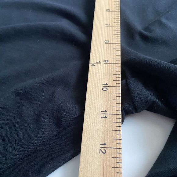 J Jill Leggings Size Medium Black Ankle Stretch Minimalist - Picture 4 of 7